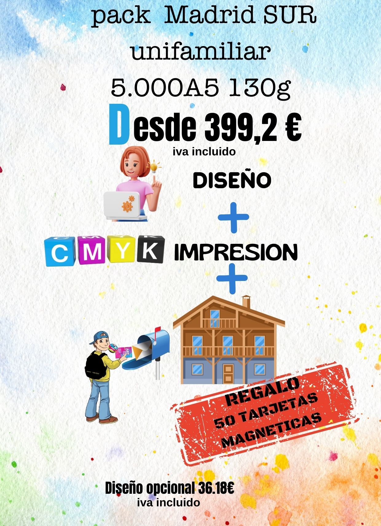 pack Madrid sur unifamiliar