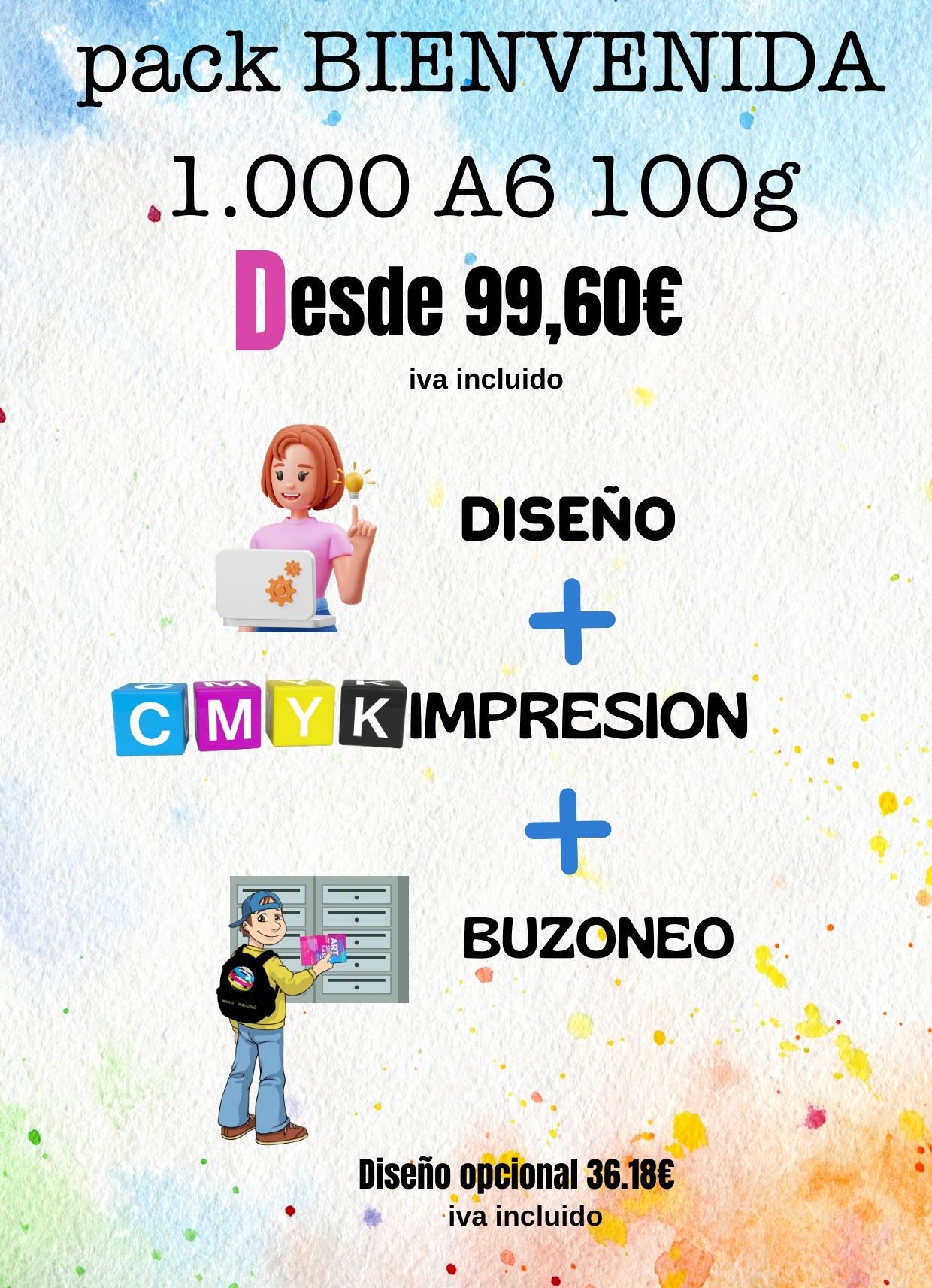 pack bienvenida