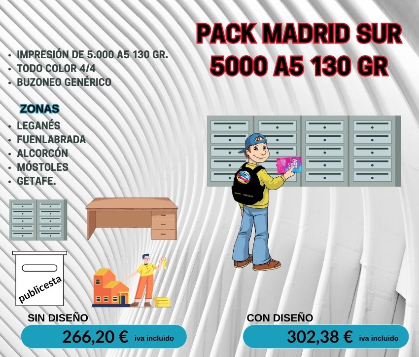 pack Madrid sur