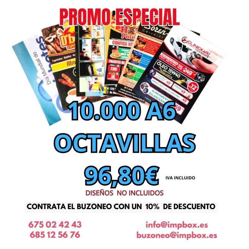 PROMO ESPECIAL 10.000 A6